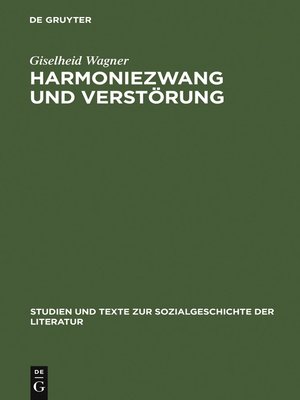 cover image of Harmoniezwang und Verstörung